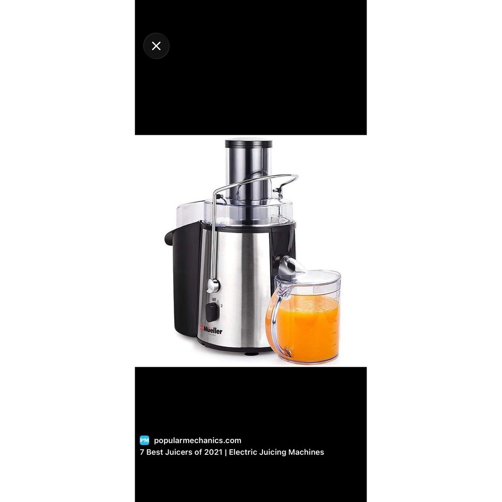 Mueller Austria Juicer Ultra Power, Easy Clean Extractor mu-100